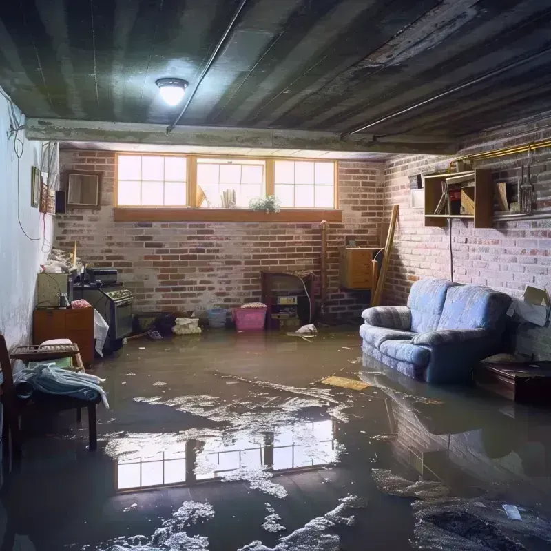 Flooded Basement Cleanup in McKee, KY